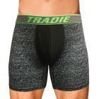 Tradie Honey Badger Sports Mid Length Trunk MJ2072SK Grey Marle Mens Underwear