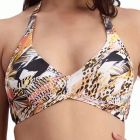 Moontide Go Wild Underwire Swim Top M8143GL Pink Womens Swimwear