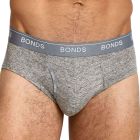 Bonds Guyfront Brief MZVI Grey 100 Marle Mens Underwear