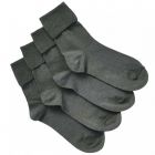 Bonds Kids School Turnover Top Socks 4-Pack R5134O Grey Kids Sock