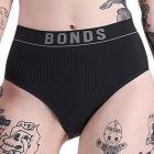 Bonds Retro Rib Hi H Bikini WU8FA Black
