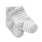 Bonds Baby Classic Bootee 2-Pack RYY92N New Grey Marle Baby Socks
