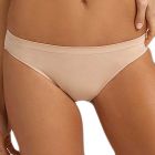 Ambra Microfibre Seamless Singles Cheeky Hipster Nude
