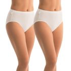 Sloggi Hikini 2 Pack 10054777 White Womens Underwear