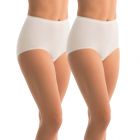Sloggi Maxi 2 Pack 10054778 White Womens Underwear