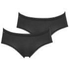 Sloggi Midi Hipster Brief 2-Pack 10183468 Black