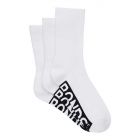 Bonds Mens Logo Cushioned Crew 3-Pack SXMW3N White