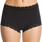 Jockey Parisienne Cotton Full Brief WWKP Black Womens Underwear