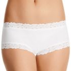 Jockey Parisienne Cotton Boyleg Brief WWKV White Womens Underwear