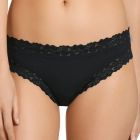 Jockey Parisienne Classic Cheeky Brief WWLM Black Womens Underwear