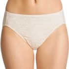 Jockey No Ride Up Lace Hi-Cut Brief WWLN Cream Womens Underwear