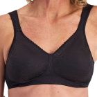 Playtex Ultimate Lift and Support Wirefree Bra P4745 / Y1055H Black