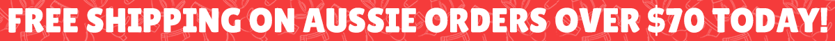 Free Shipping for Aus Orders Over $70 Today