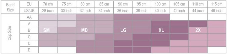 Carefix Anna Size Chart