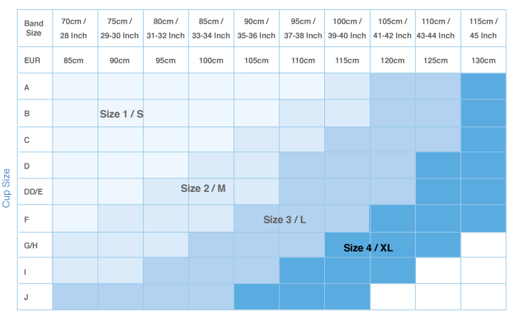 Cantaloop Bra Size Guide